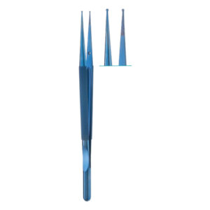 Titanium Micro Ring Tip Forceps