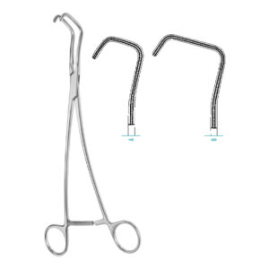 Uro-Tangential Kidney Pedicle Clamp, atraumatic